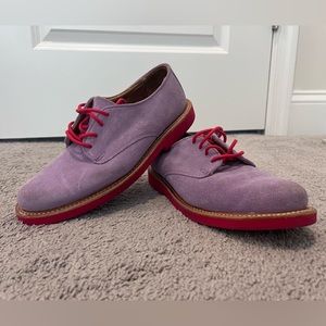 Lavender loafers